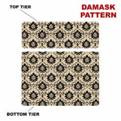 CHOOSE YOUR PATTERN - Counter Caddies™ - 12 INCH STRAIGHT UNIT -Endurance Sales 12in caddy pattern design damask
