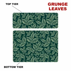 CHOOSE YOUR PATTERN - Counter Caddies™ - 12 INCH STRAIGHT UNIT -Endurance Sales 12in caddy pattern design grng leaves