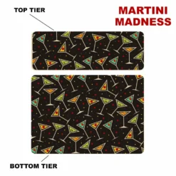 CHOOSE YOUR PATTERN - Counter Caddies™ - 12 INCH STRAIGHT UNIT -Endurance Sales 12in caddy pattern design martini madness