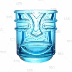 Colored Tiki Stacking Tumblers (12oz) - Set Of 4 -Endurance Sales 12oz colored tiki stacking tumblers blue bpc 1