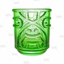 Colored Tiki Stacking Tumblers (12oz) - Set Of 4 -Endurance Sales 12oz colored tiki stacking tumblers green bpc 1