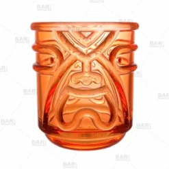 Colored Tiki Stacking Tumblers (12oz) - Set Of 4 -Endurance Sales 12oz colored tiki stacking tumblers orange bpc 1