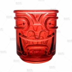 Colored Tiki Stacking Tumblers (12oz) - Set Of 4 -Endurance Sales 12oz colored tiki stacking tumblers red bpc 1