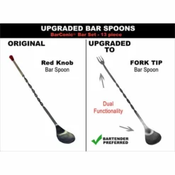 BarConic® 13 Piece Bar Set -Endurance Sales 13pc upgraded bar set spoons