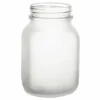 BarConic® Mason Jar Glass With No Handle - Frosted - 20 Ounce - Case Of 36 -Endurance Sales 16 oz frosted mason jar mug