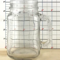 BarConic® 16 Oz Mason Jar Mug Glass – With Handle 9 BarConic® 16 Oz Mason Jar Mug Glass – With Handle -Endurance Sales 16 oz mason jar mug glass