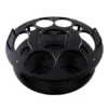 18 Inch Plastic Bottle Service Tray - Black