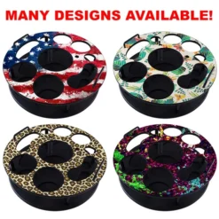 Wood VIP Bottle Service Tray - 18 Inch - Choose Your Pattern