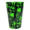 Cocktail Shaker Tin - Printed Designer Series - 18oz Weighted - NEON GREEN Evil -Endurance Sales 18oz shaker tin neon grn evil web bpc 800