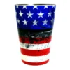 Cocktail Shaker Tin - Printed Designer Series - 18oz Weighted - U.S. Flag -Endurance Sales 18oz shaker tin us flag web bpc 800
