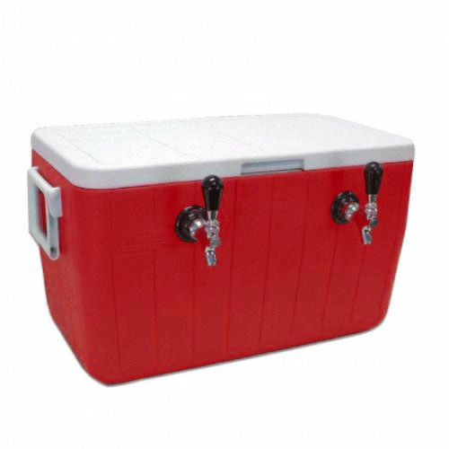 JockeyBox - 70' 5/16" OD Coil - 2 Tap / 2 Keg - 48Qt Coolers 4 JockeyBox - 70' 5/16" OD Coil - 2 Tap / 2 Keg - 48Qt Coolers - Image 2
