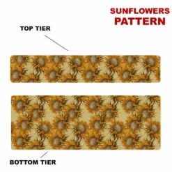 CHOOSE YOUR PATTERN - Counter Caddies™ - 24 INCH STRAIGHT UNIT -Endurance Sales 24in caddy pattern sunflowers