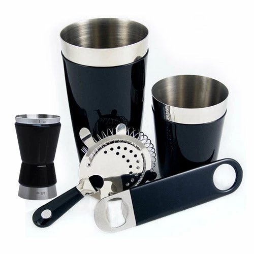 Vinylworks™ Bar Set - Black - 4 Or 5 Piece 3 Vinylworks™ Bar Set - Black - 4 Or 5 Piece