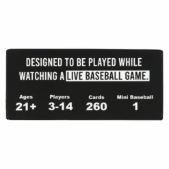 Watch Baseball, Get Drunk Card Game -Endurance Sales A53ADD 02 01