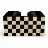 Wooden Bar Caddy - Checkerboard -Endurance Sales BACK CADDY CHECKERBOARD TEMPLATE WEB