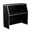 Portable Bar - Black Marble Laminate - 4 FT. -Endurance Sales BAR 48 MAR 800 BPC