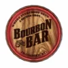 Custom LED Wood Barrel Top Sign - Bourbon Bar -Endurance Sales BOURBON BAR LISTING