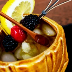 Bali Teak Stirring Spoons - 6 Pack -Endurance Sales Bali Teak Stiring Spoons scene2