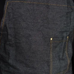 BarConic® Black Denim Apron With Adjustable Straps -Endurance Sales Barconic dark grey canvas apron scene2 fixed final