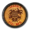 Tiki Bar Barrel Top Tavern Sign -Endurance Sales BarrelTop StraightFlatView 0032 LG BT KC BARR SIGN TIKIB