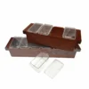 BarConic® Hazel Wood Condiment Holder - Size Options -Endurance Sales CH HAZELWOOD MAIN