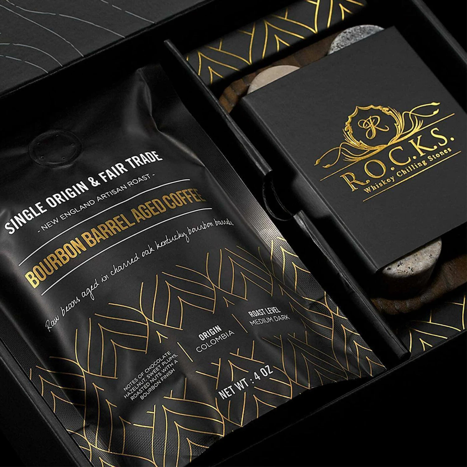 Bourbon Barrel Aged Coffee - Gourmet Gift Set 6 Bourbon Barrel Aged Coffee - Gourmet Gift Set - Image 4