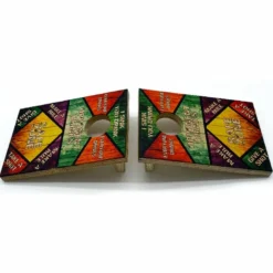 Quarter Master - Tabletop Cornhole Game With Quarters - Zones (2 Boards) 10 Quarter Master - Tabletop Cornhole Game With Quarters - Zones (2 Boards) -Endurance Sales Corn Hole Quarter Game2