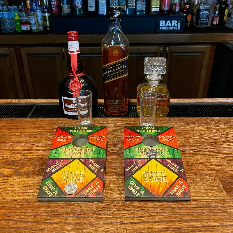 Quarter Master - Tabletop Cornhole Game With Quarters - Zones (2 Boards) 4 Quarter Master - Tabletop Cornhole Game With Quarters - Zones (2 Boards) - Image 2