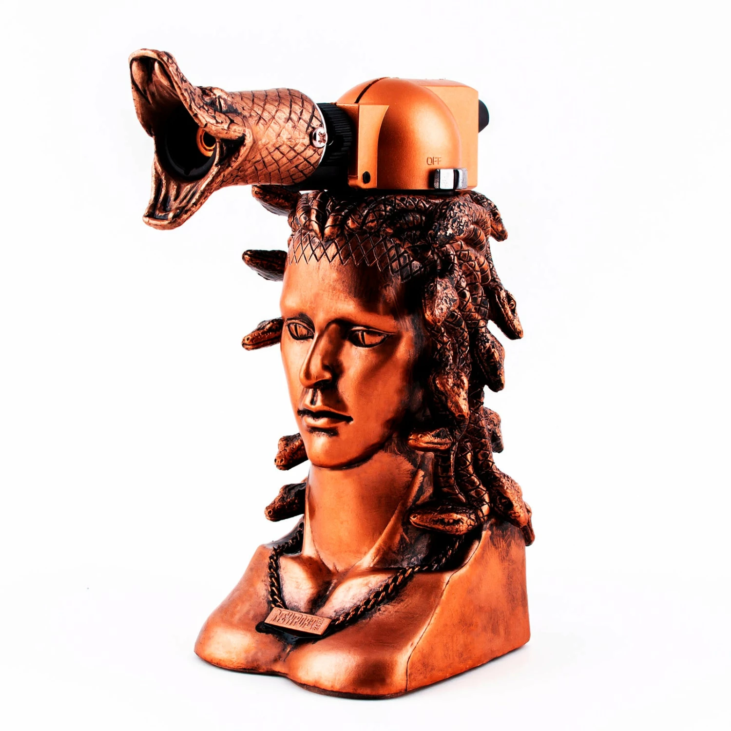 Culinary Torch - Bronze Medusa - 6" 3 Culinary Torch - Bronze Medusa - 6"