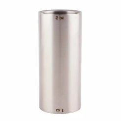 Double Wall Cocktail Jigger - 1 & 2 Ounce - Stainless Steel
