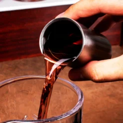 Double Wall Cocktail Jigger - 1 & 2 Ounce - Stainless Steel -Endurance Sales DOUBLE WALL COCKTAIL JIGGER scene3