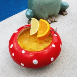 BarConic® Tiki Drinkware - Mushroom Sharing Bowl -Endurance Sales DW TIKI MUSHROOM scene2copy