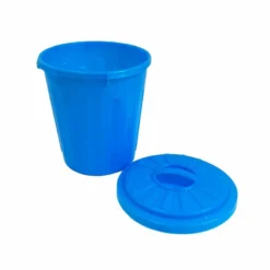 Trash Can Plastic Cups W/Lids - 15 Oz - 12 Pack -Endurance Sales DW TRASH 12 1