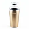 Double Wall Vacuum Insulated Cocktail Shaker - Gold Sparkle - 17 Ounce -Endurance Sales DWV cocktail shaker clean