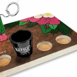 Battle Toss - 2 Player Ring Toss Game - Luau -Endurance Sales G RT BATTLE LUAU 3