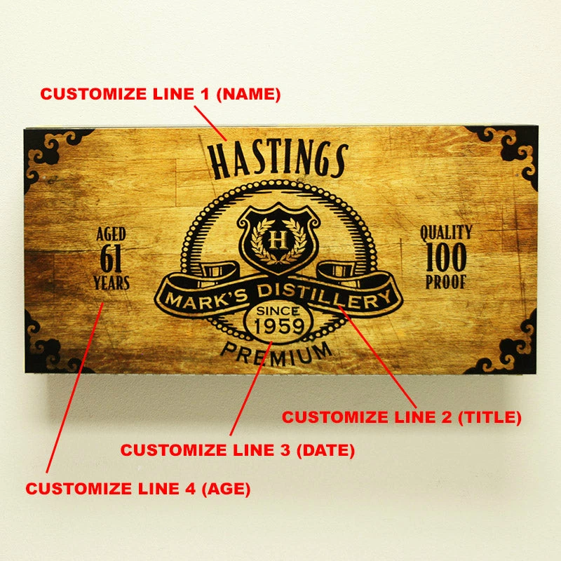 Murphy WalBAR™ - CUSTOMIZABLE Distillery Design 6 Murphy WalBAR™ - CUSTOMIZABLE Distillery Design - Image 4