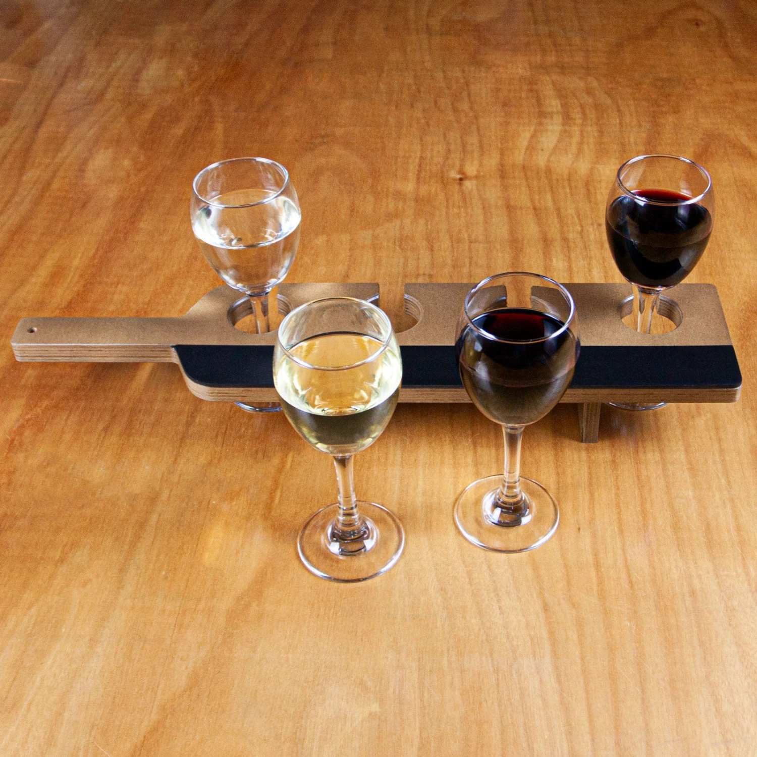 Standing Wine Flight - 8.5oz Wine Glasses 5 Standing Wine Flight - 8.5oz Wine Glasses - Image 3