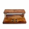Customizable Monogram LED Counter Caddies™ - 12" Stained Straight Shelf -Endurance Sales LED monogram counter caddy