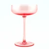 Mid Century Champagne Coupe - Blush - 8 Ounce -Endurance Sales Mid Century Champagne Coupe Blush clean