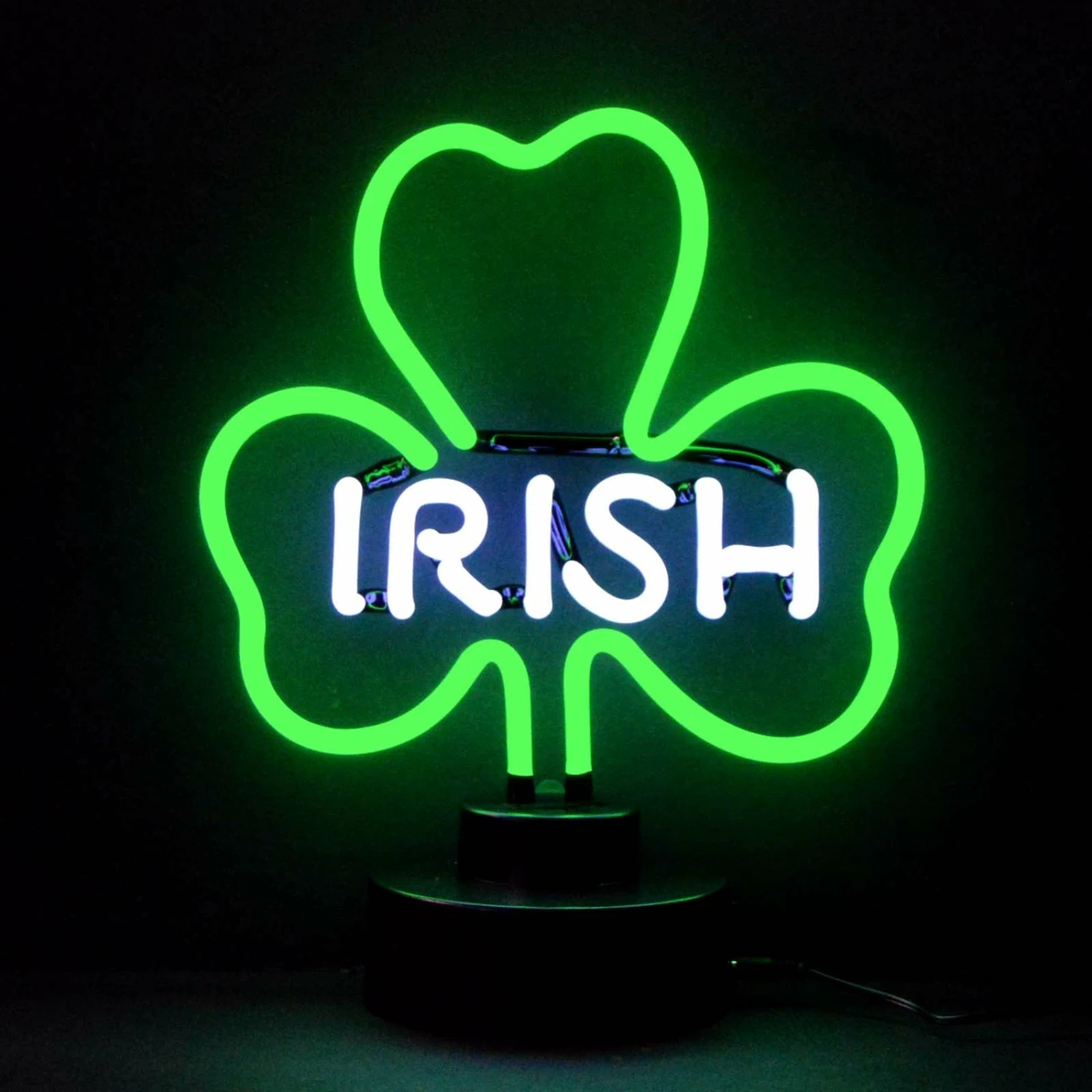 Irish Shamrock Neon Sign 3 Irish Shamrock Neon Sign