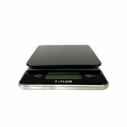 Digital Kitchen Scale - Black Glass