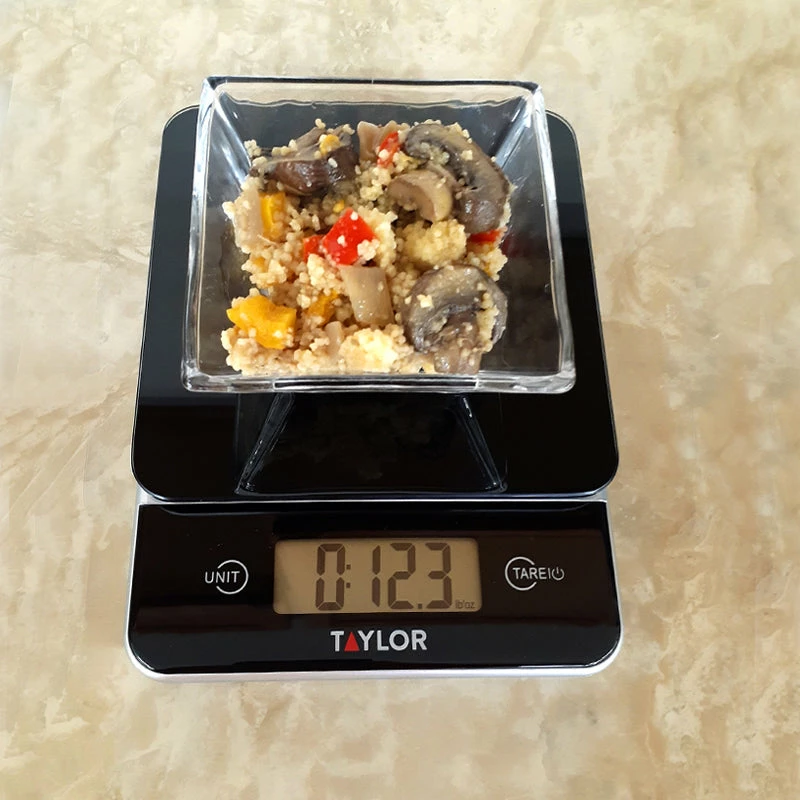 Digital Kitchen Scale - Black Glass 4 Digital Kitchen Scale - Black Glass - Image 2