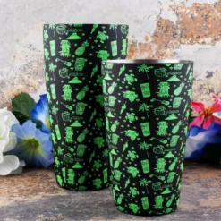 BarConic® Weighted Shaker Set - Tiki - 18 & 28oz Tins -Endurance Sales SH 28 18TIKI scene2copy