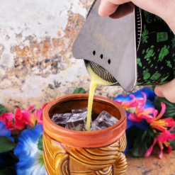 BarConic® Weighted Shaker Set - Tiki - 18 & 28oz Tins -Endurance Sales SH 28 18TIKI scene3copy