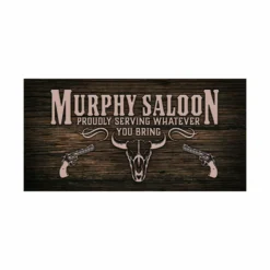 MURPHY WALBAR™ - Customizable Western Saloon Design