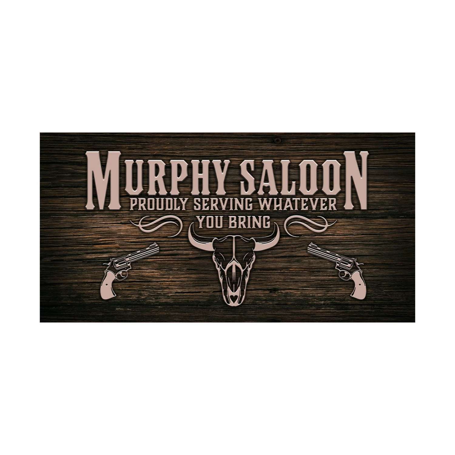 MURPHY WALBAR™ - Customizable Western Saloon Design 3 MURPHY WALBAR™ - Customizable Western Saloon Design