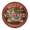 Custom LED Wood Barrel Top Sign - Vineyard -Endurance Sales VINEYARD LISTING