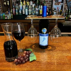 CUSTOMIZABLE WOOD WINE GLASS CADDY - FAMILY RUSTIC WOOD -Endurance Sales WINE CADDY WOOD GLASS 2