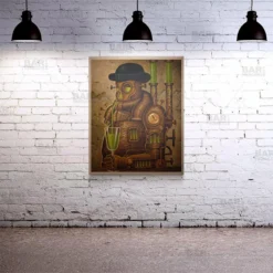 Absenth 24" X 30" Wooden Table Top - Two Types Available -Endurance Sales absenth 24x30 wooden table top with featured artist pooch bpc 2