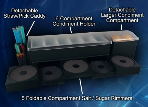 Salt / Glass Rimmer And Garnish Center - Options Available 10 Salt / Glass Rimmer And Garnish Center - Options Available - Image 8